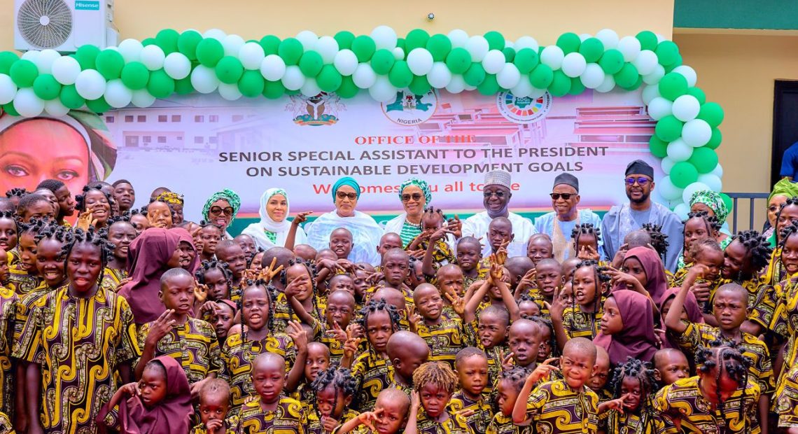 Her Excellency, Sen. Oluremi Tinubu restore hope to Nana Berry Orphanage by donating a state of the Art Home for the Orphanage